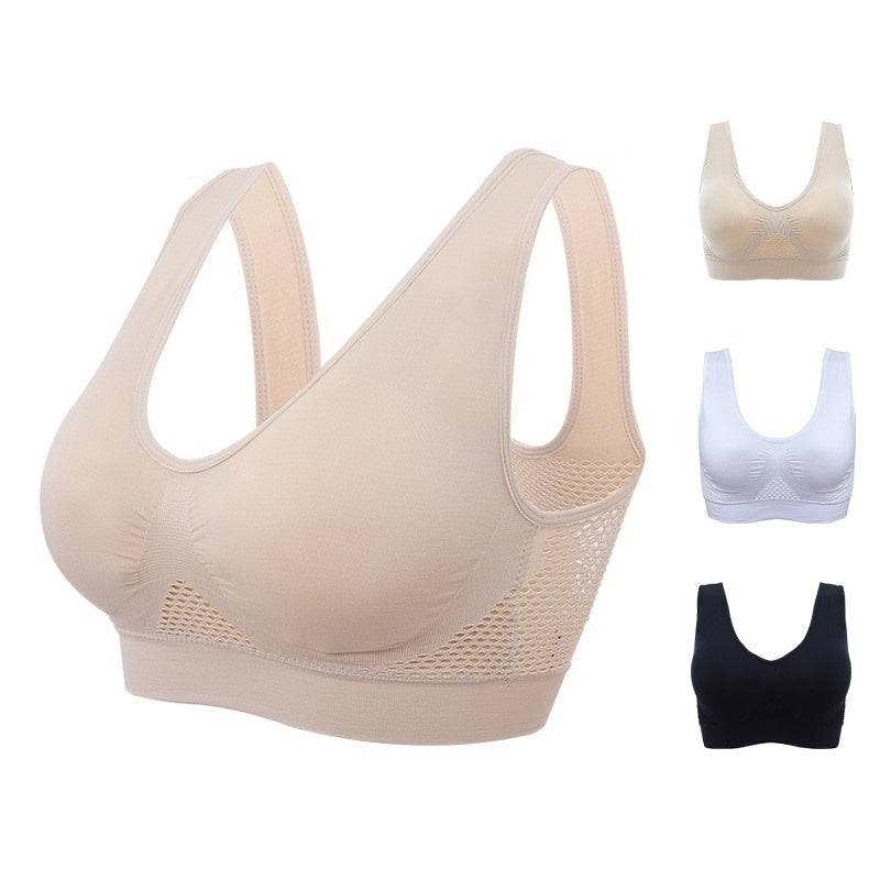 Women's Breathable Sports Vest Bra Sweat