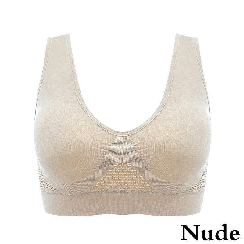 Women's Breathable Sports Vest Bra Sweat